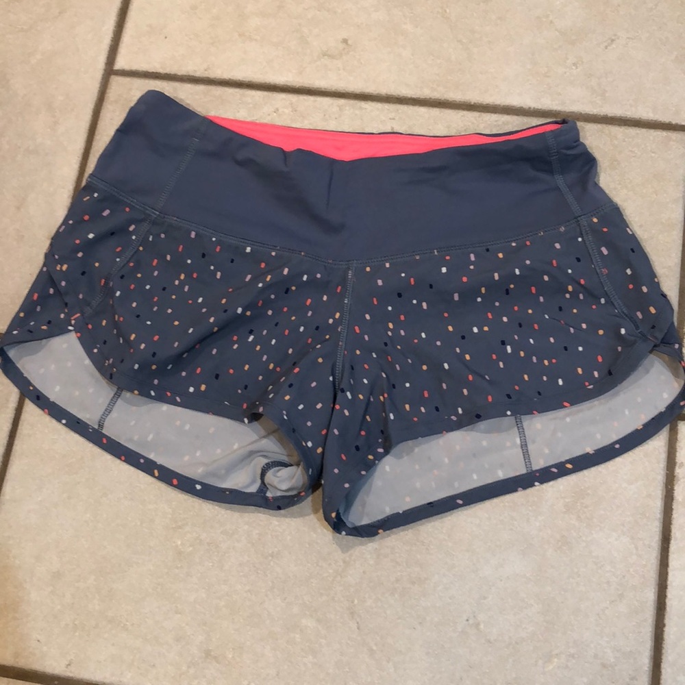 Lululemon workout shorts size 4